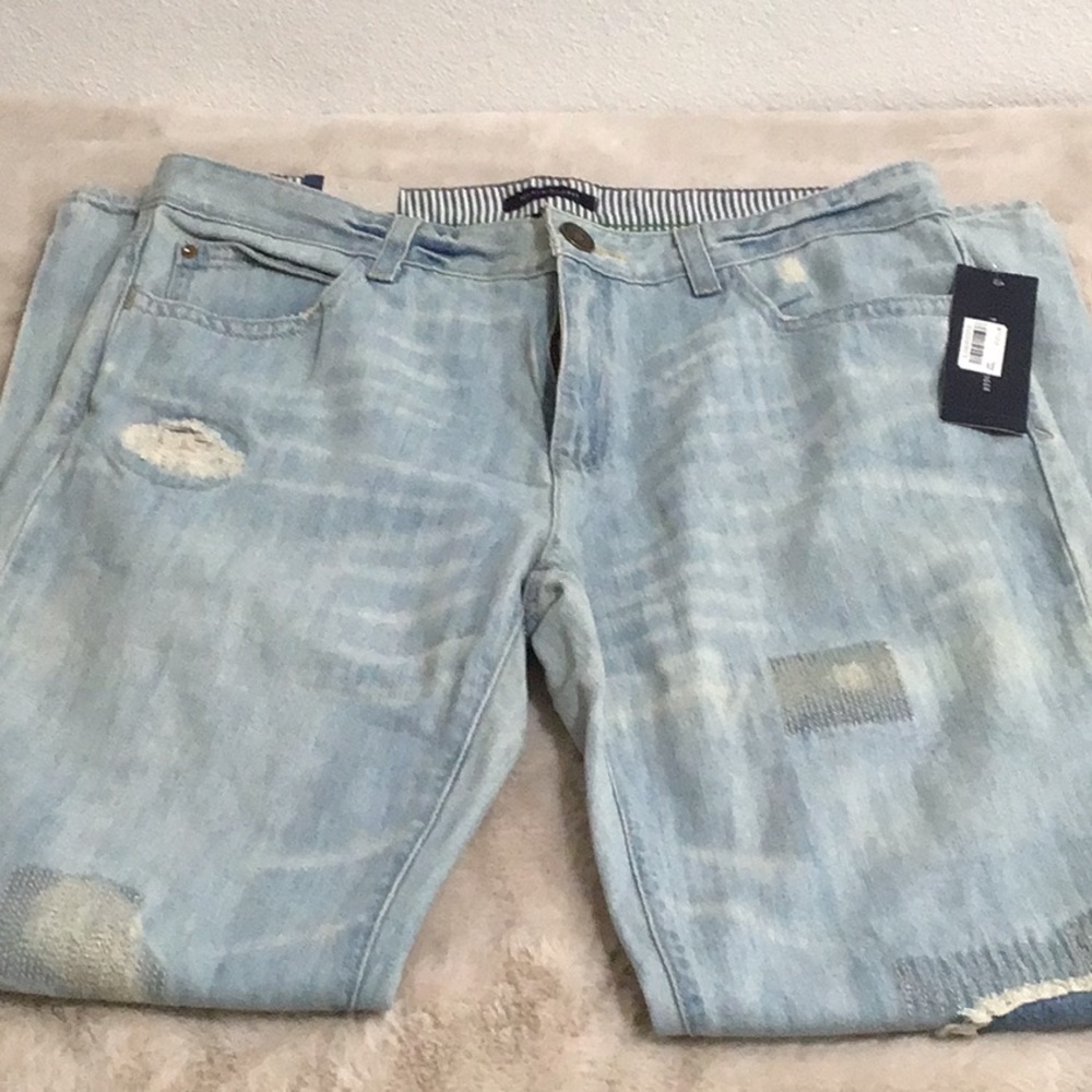 🆕 TOMMY HILFIGER “Hannah”Original Boyfriend Jeans Mid Rise